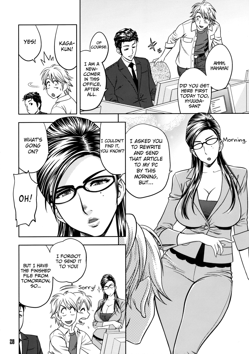 Hentai Manga Comic-Beautiful Editor-in-Chief's Secret-Read-28